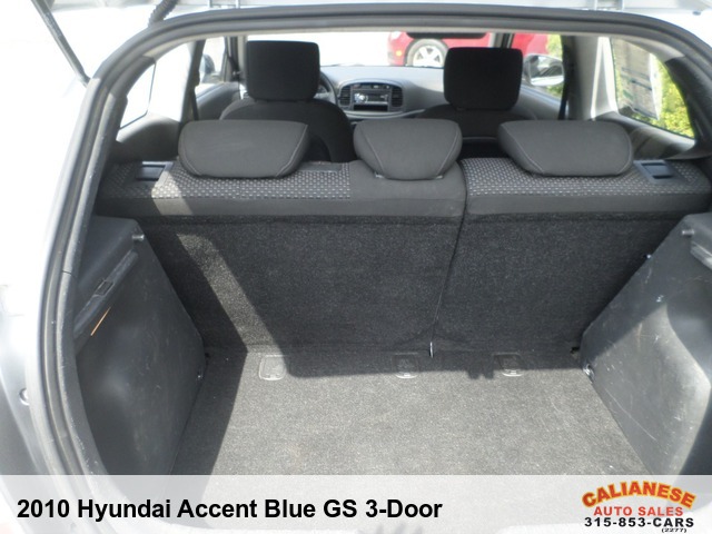 2010 Hyundai Accent Blue GS 3-Door