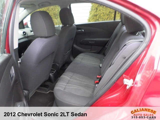 2012 Chevrolet Sonic 2LT Sedan