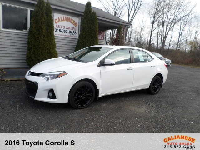 2016 Toyota Corolla S Special Edition