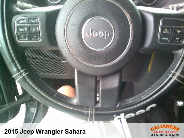 2015 Jeep Wrangler Sahara 